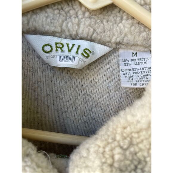 Orvis size M Teddy jacket button front pockets - Picture 10 of 11